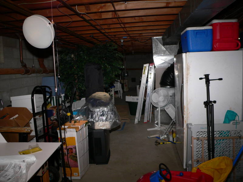 The Basement Before Remodeling